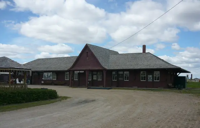 Former CPR station, now Outlook Museum