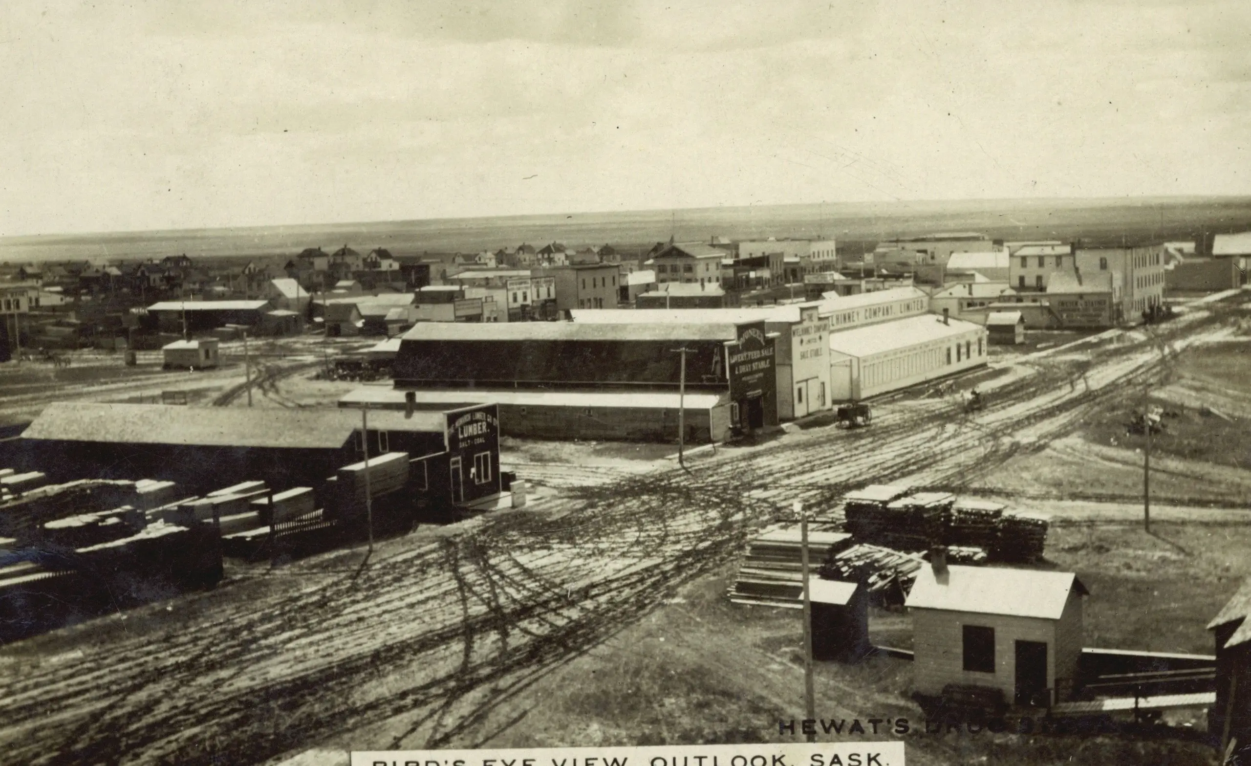 Bird's eye view of Outlook