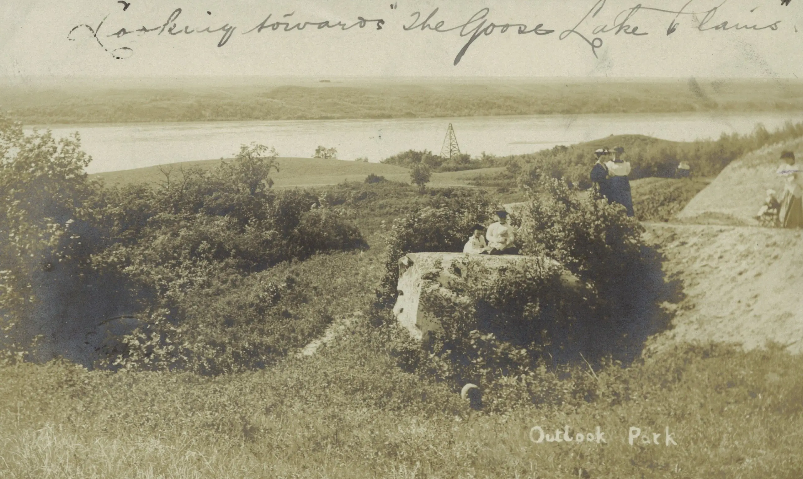 Outlook Park overlooking the river